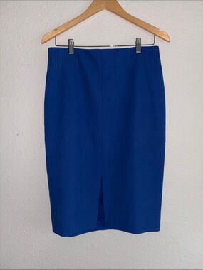 White House Black Market Cobalt Blue Pencil Skirt